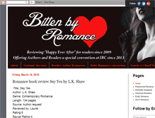 Tablet Screenshot of bittenbyromance.com